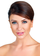 Obraz premium Fresh portrait of a beautiful woman