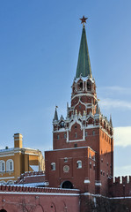 Troitskaya Tower,Moscow