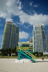 Fototapeta na wymiar Miami Beach - Floryda