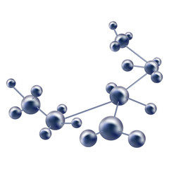 Obraz premium Molecule