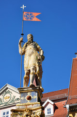 Obraz premium Erfurt - Römer auf dem Fischmarkt