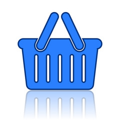 shopping cart vector icon