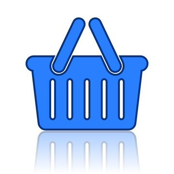 shopping cart vector icon