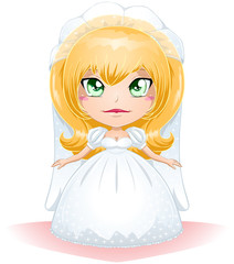 Bride Dressed For Her Wedding Day 3