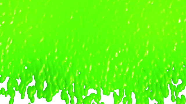 Goo transitions with alpha matte.