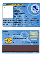 Carta d'identità elettronica - carta di servizi - 48808756