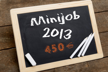Fototapeta premium Minijob 2013