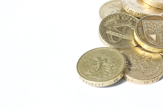 Stack Of Pound Coins