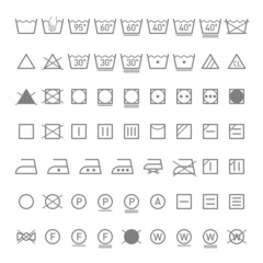 Laundry symbols
