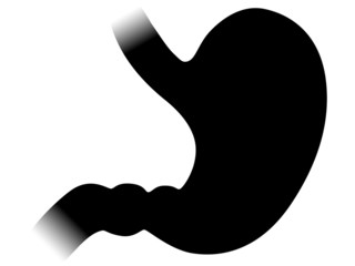 Icon Magentrakt – schwarz, Vektor und freigestellt