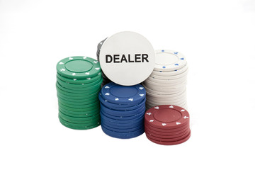 Fichas de jogo de Poker