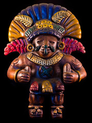Fototapeta premium mayan sculpture