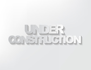 Under construction sign