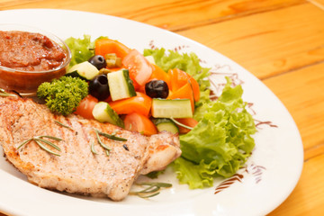 chicken with vegetables
