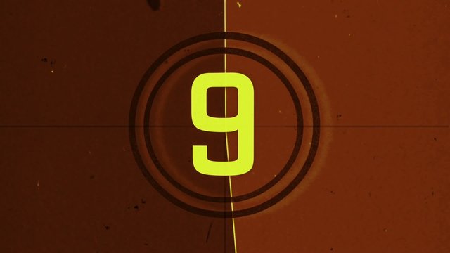 обратный отсчет от 10 к 1