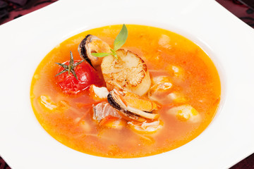 Seafood soup