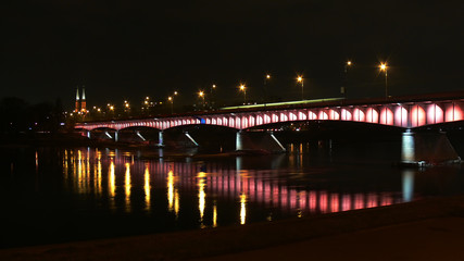 Most Śląsko-Dąbrowski - obrazy, fototapety, plakaty