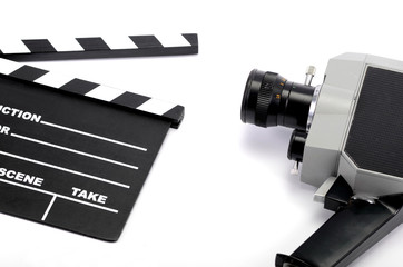 Fototapeta premium Film industry and film production concept