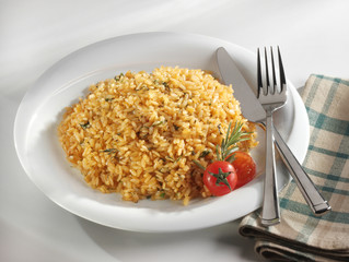 domatesli pilav