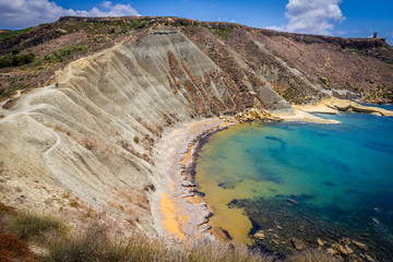Gnejna Bay from Ras il-Qarraba