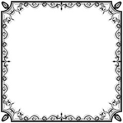 Obraz premium Retro style vector frame