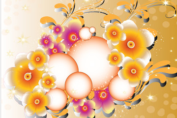 florales scintillantes