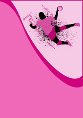 Handball background