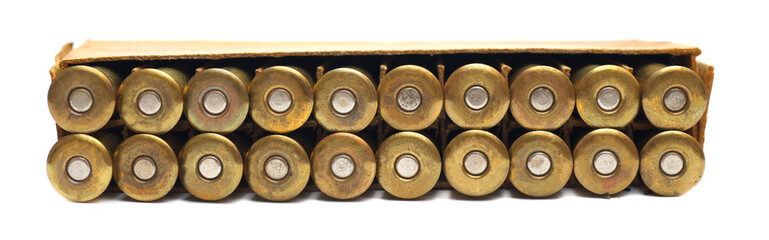 cartridges in a box