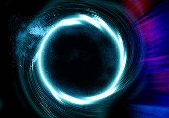 Futuristic background - circle