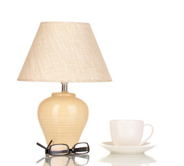 table lamp isolated on white