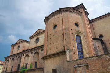 Fototapeta na wymiar Kościół Świętego Grobu. Piacenza. Emilia-Romania. Włochy.