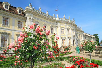 Ludwigsburg palace in Ludwigsburg, Baden-Wurttemberg, Germany - 48833116