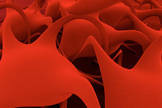 Cancer - 3d macro illustration