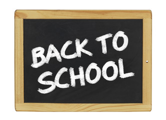 Obraz premium Back to School auf einer Schiefertafel