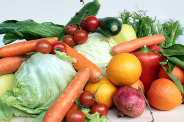 frutta e verdura fresca