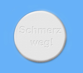 Tablette, Schmerz weg!