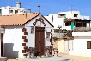 Poster Majanicho village in Fuerteventura  Canary islands Spain © ANADEL