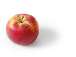 Fototapeta na wymiar czerwone jabłko