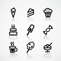 set of icons