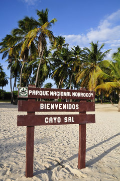 Entrance to Cay Sal, one of the islands that make up the Nationa