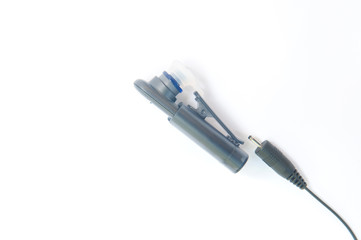 Modern bluetooth with power line.