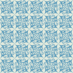 Vector Seamless pattern. Abstract illustration.