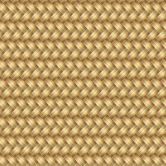 Abstract generated wicker pattern seamless mat background