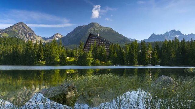 National Park High Tatra. Strbske pleso, Slovakia, Europe
