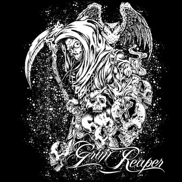 T-Shirt Print Sensenmann