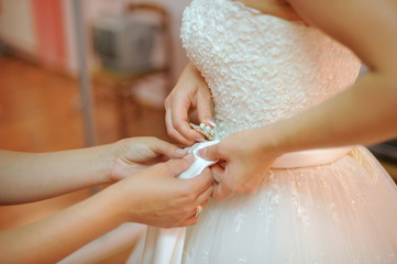 Obraz na płótnie Canvas Broszka na przypinanie Wedding Dress