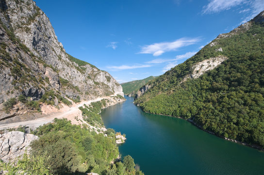 Koman-Fierza Lake, Albania