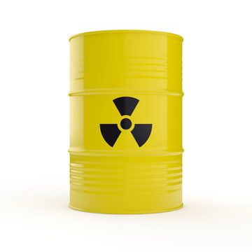 Atommüll Fass - nuklearer Abfall