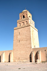 Fototapeta na wymiar Wielki Meczet w Kairouan - Tunezja, Afryka