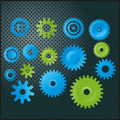 Abstrakte Hintergrund, Design, Symbole, Zeichen